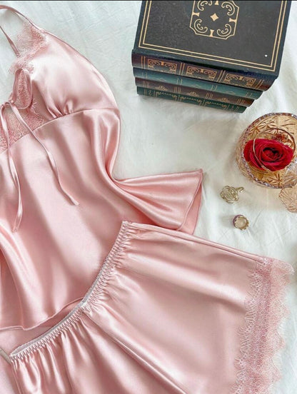 Luxy 4 Packs Pajamas Silk - Pink