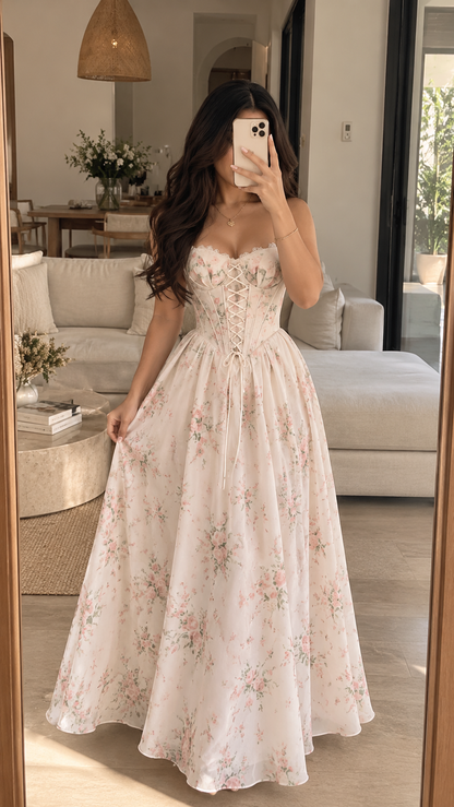 Stephane Luxe Silk Vacay Dress