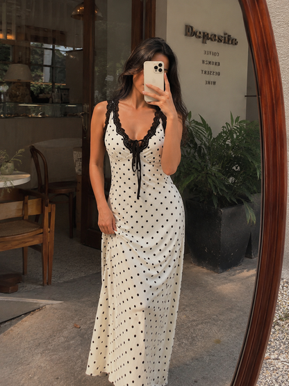 Lula Dotsie Comfort Dress - White