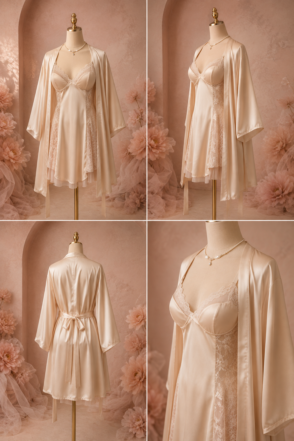 Dreamy 4 Sets Bundle Luxe Silk