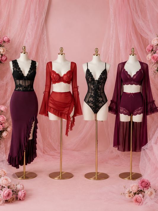 Desire Premium Bundle - Burgundy & Black Edition