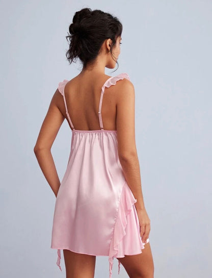 Alice Silk Embroidery Sleepwear
