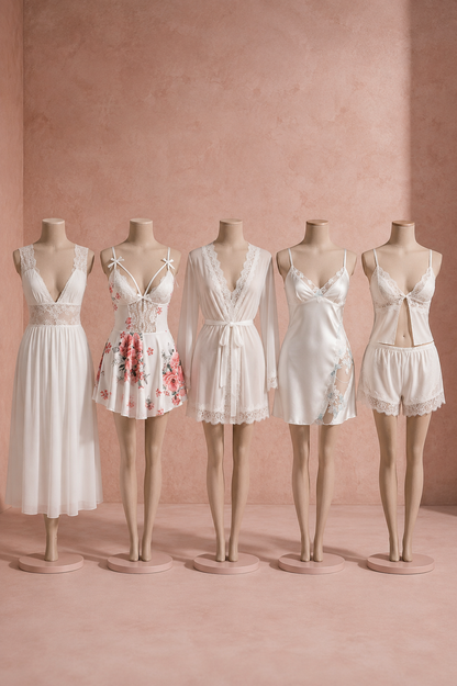 Pearl Luxe 5 Sets Bundle - White