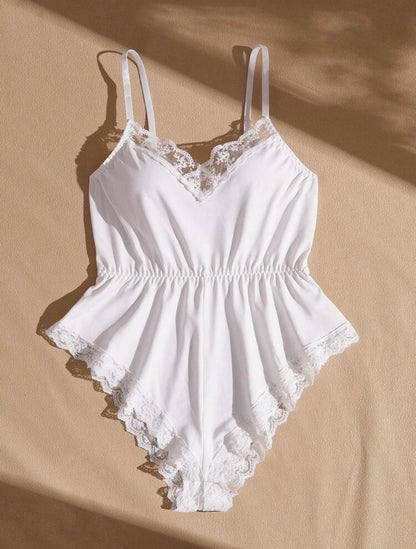 Solea Minimalist Bodysuit - White