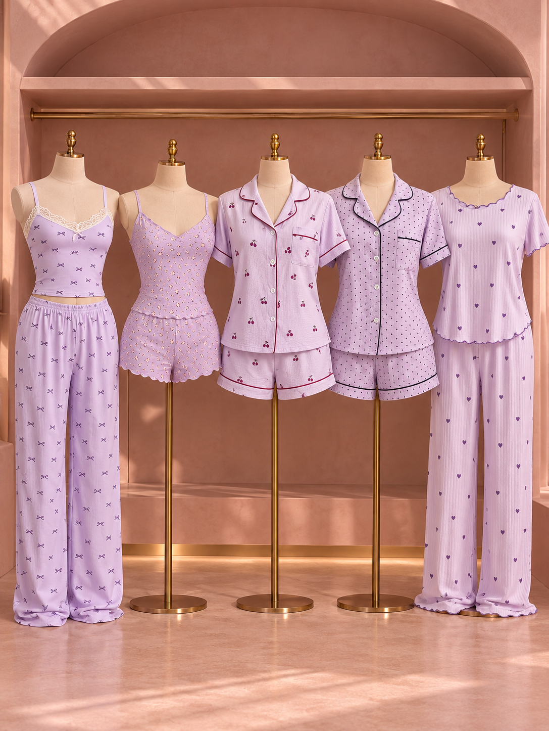 Lavender 5 Piece Bundle Set