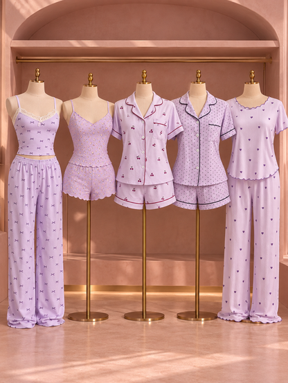 Lavender 5 Piece Bundle Set