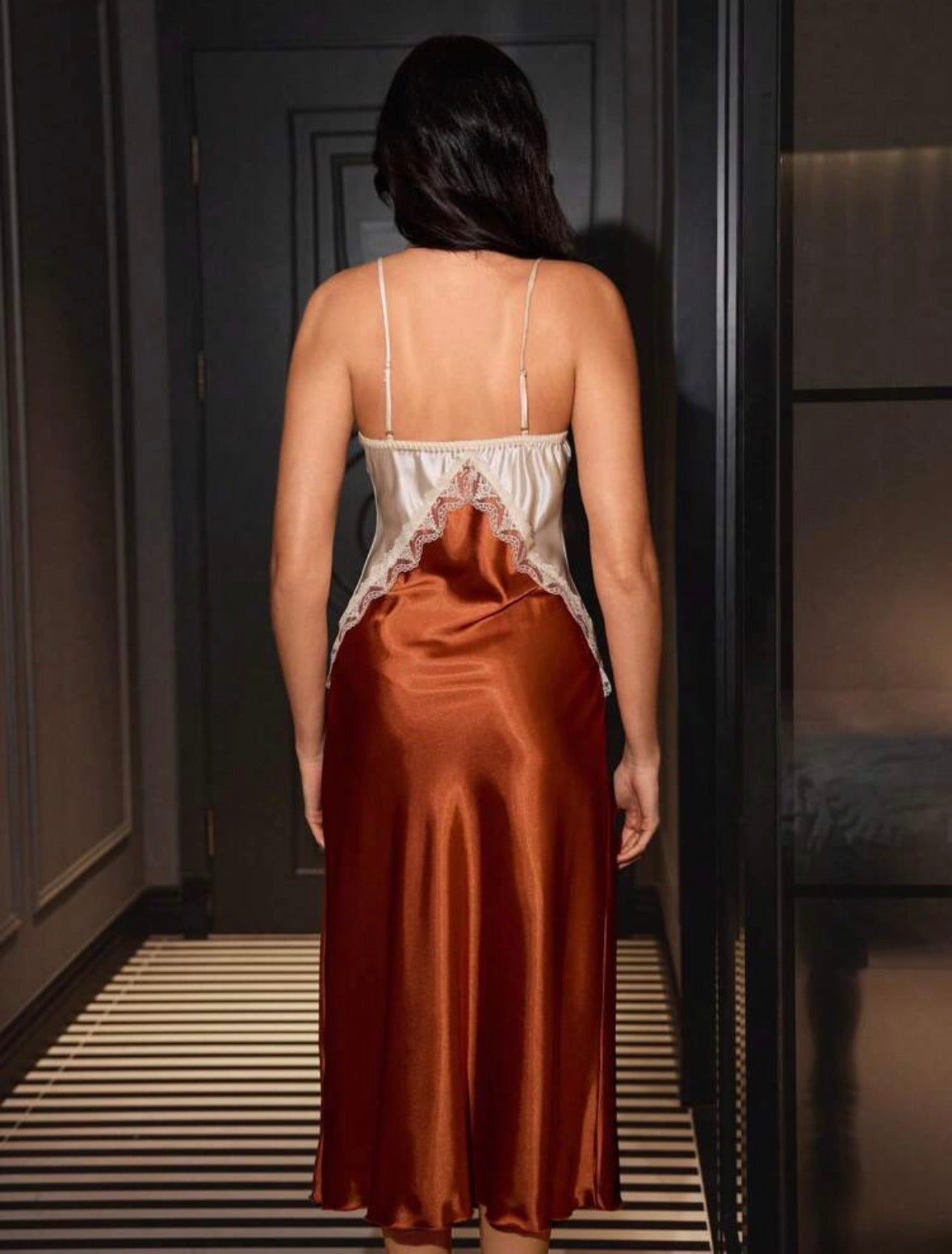 Louvre Silk Night Gown + Robe