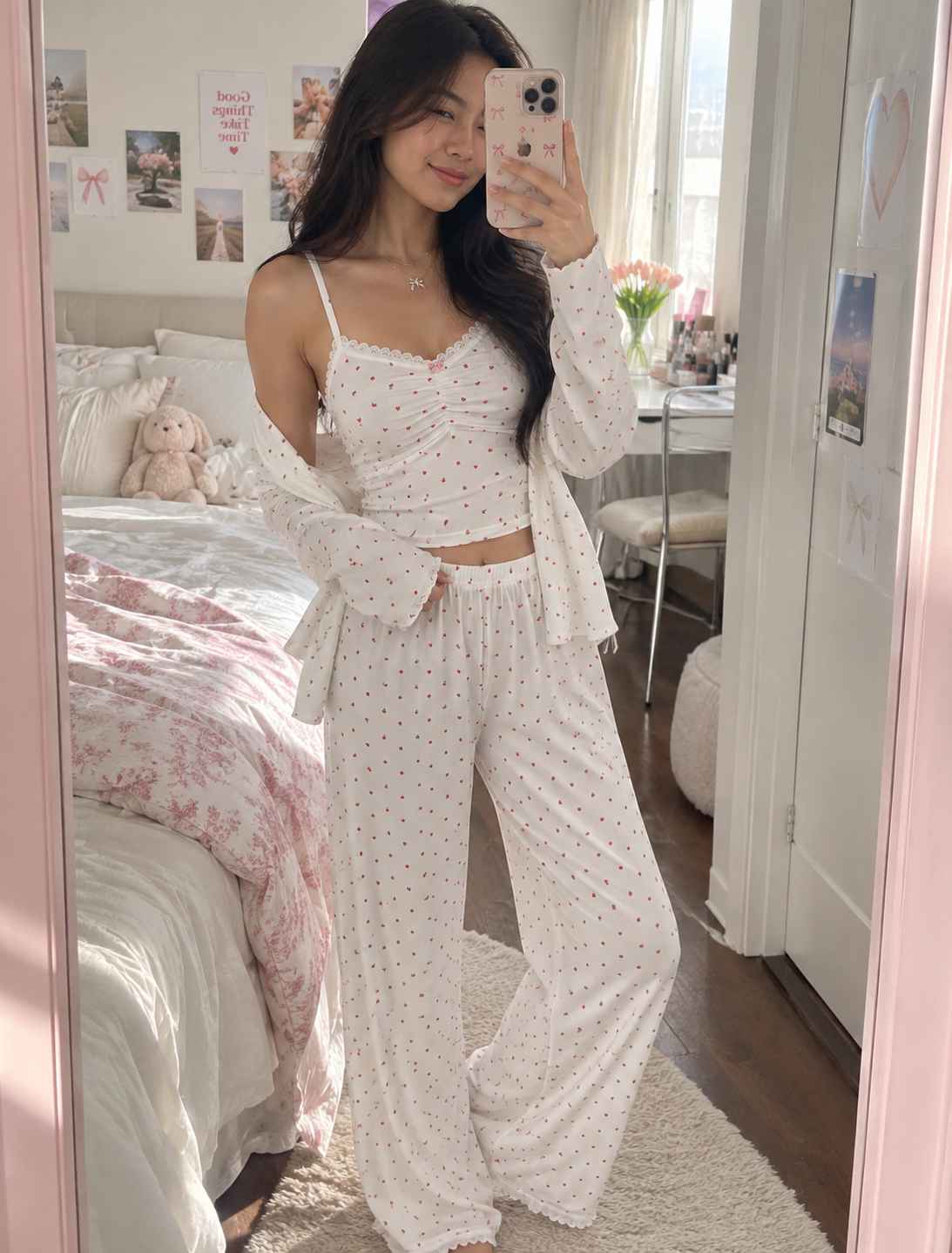 Catherine Floral 3 Packs Pajamas
