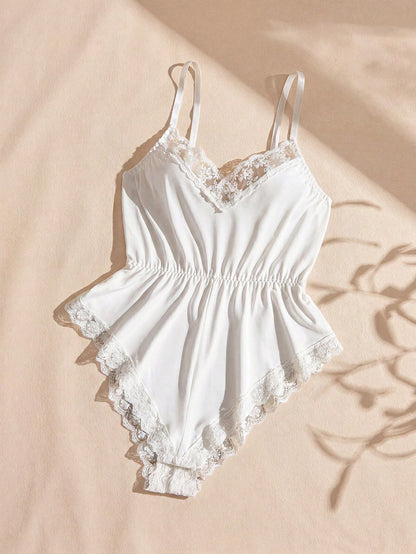 Solea Minimalist Bodysuit - White