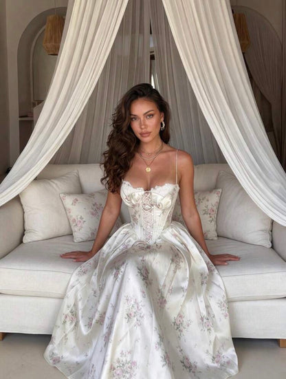Stephane Luxe Silk Vacay Dress