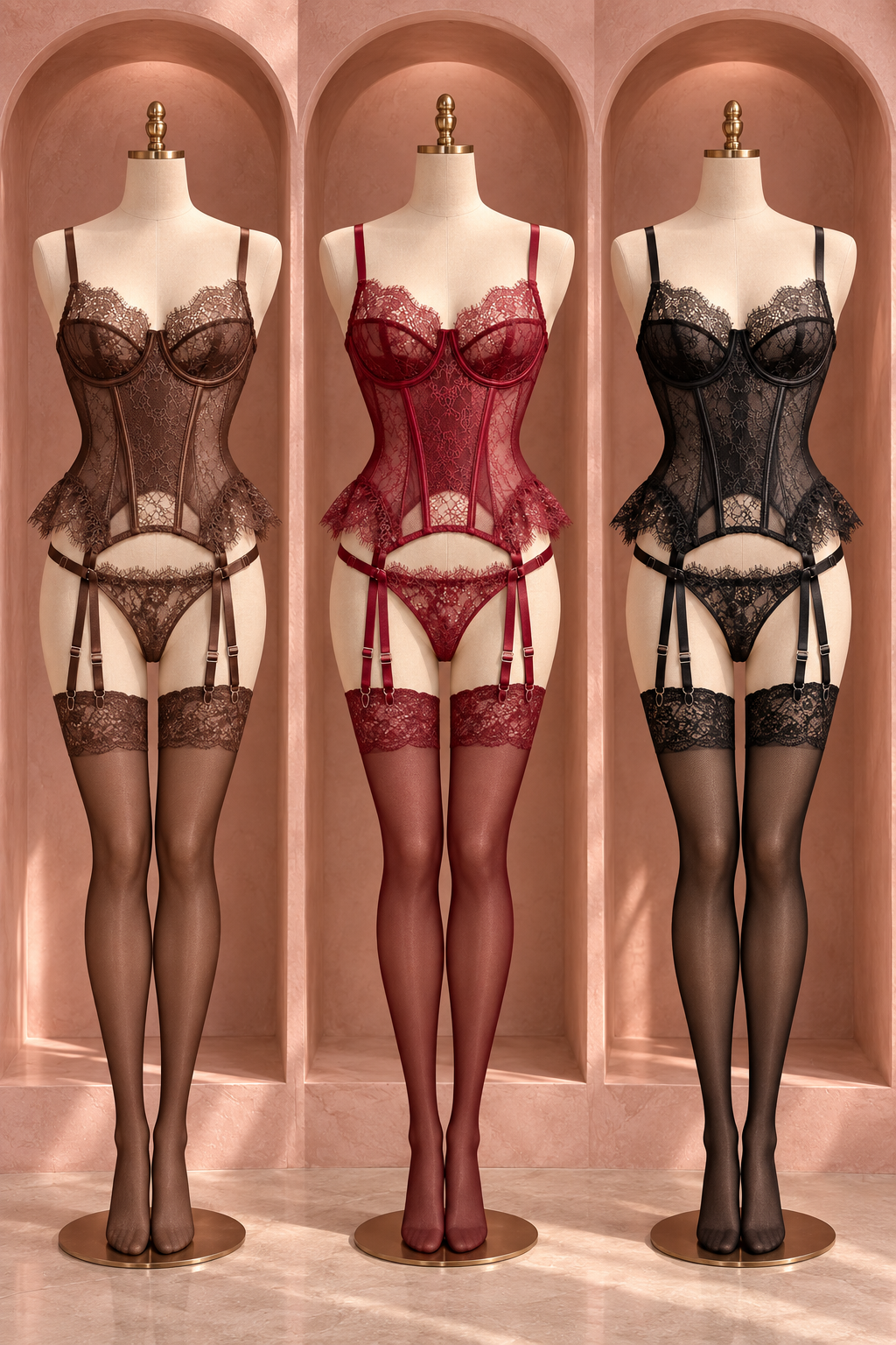 Labelle Babydoll Bustier Intimate Set