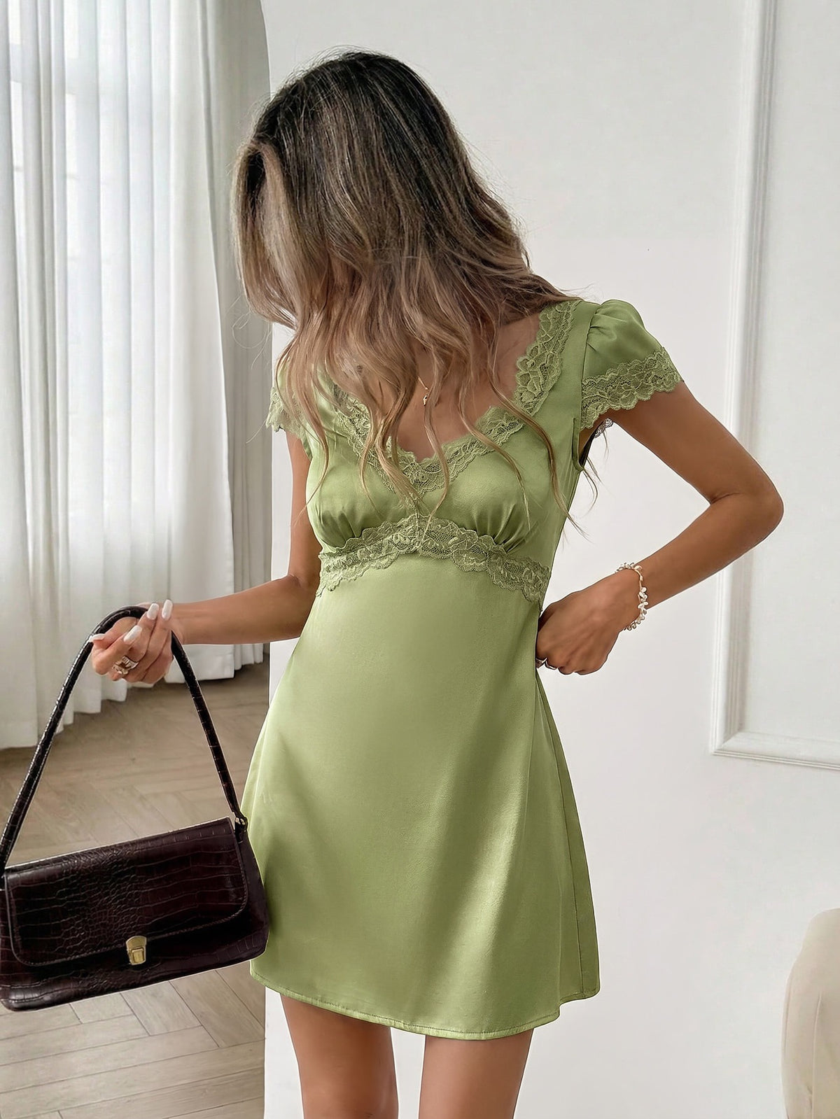 Jennifer Silk Mini Night Gown