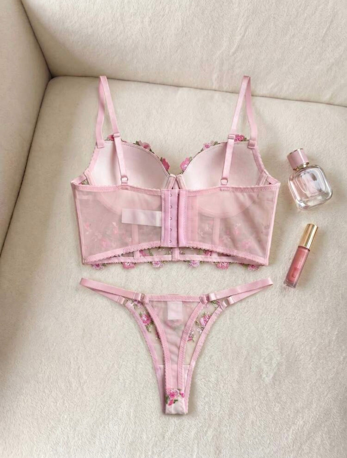 Mercy Floral Bustier Intimate Set