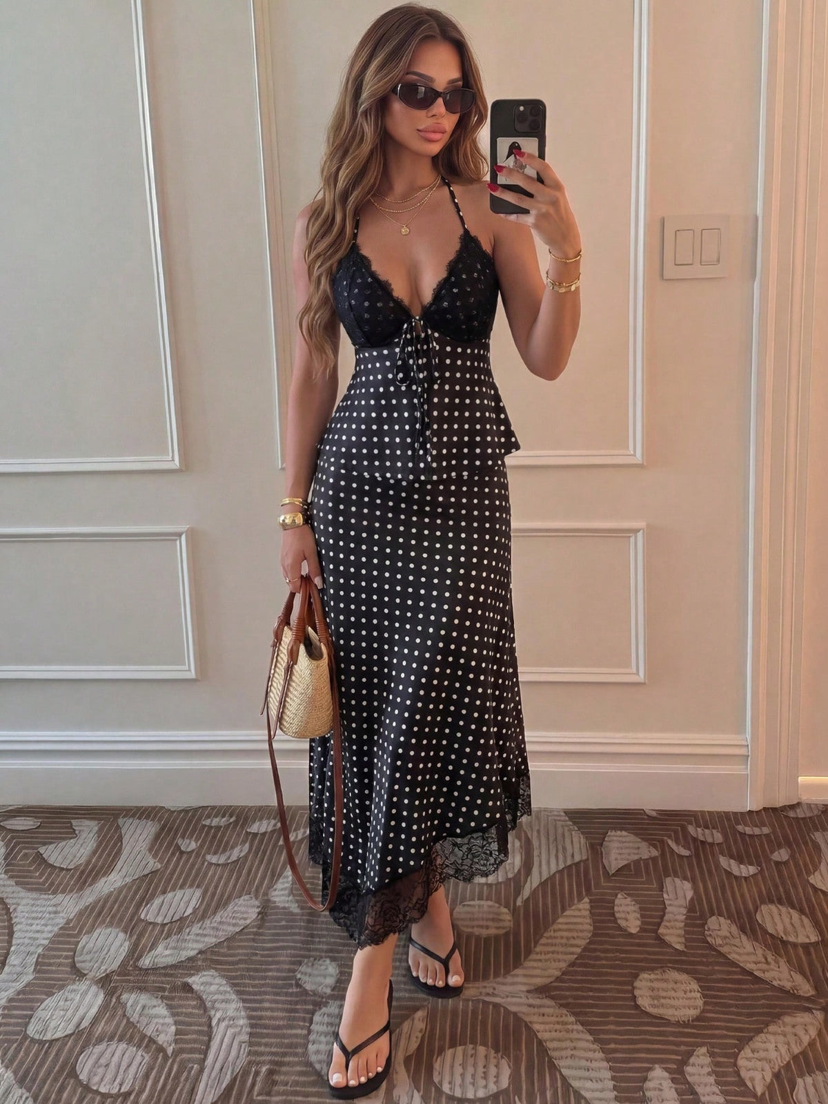 Alisa Dots Matching Wear