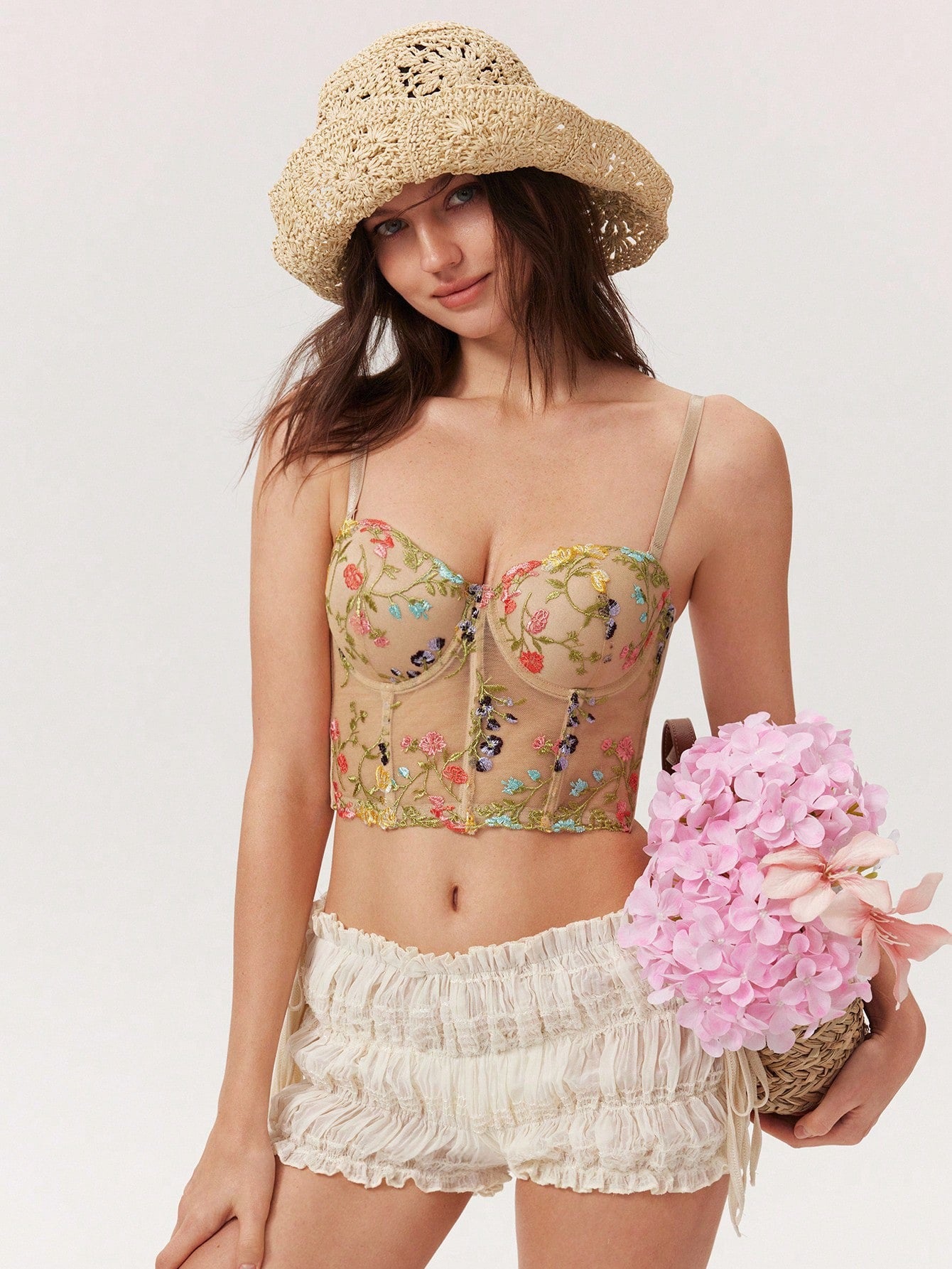 Camelia Bustier Top