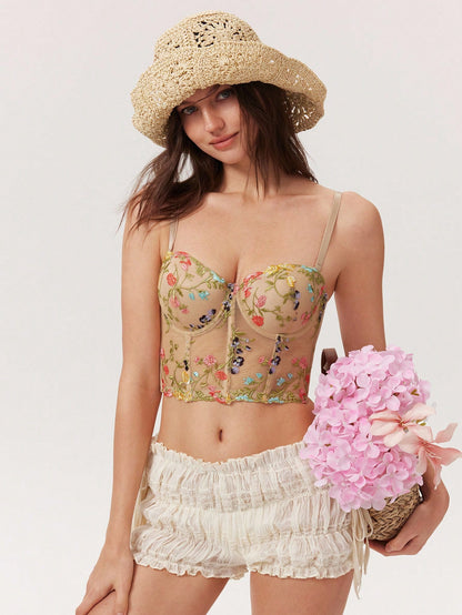Camelia Bustier Top