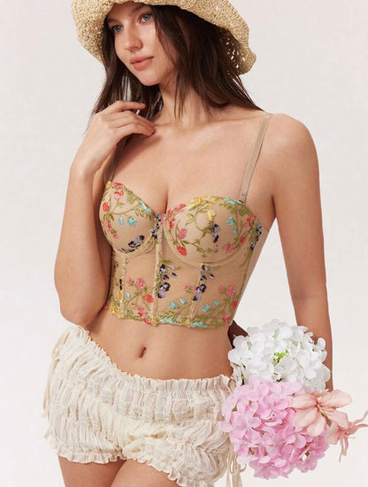 Camelia Bustier Top