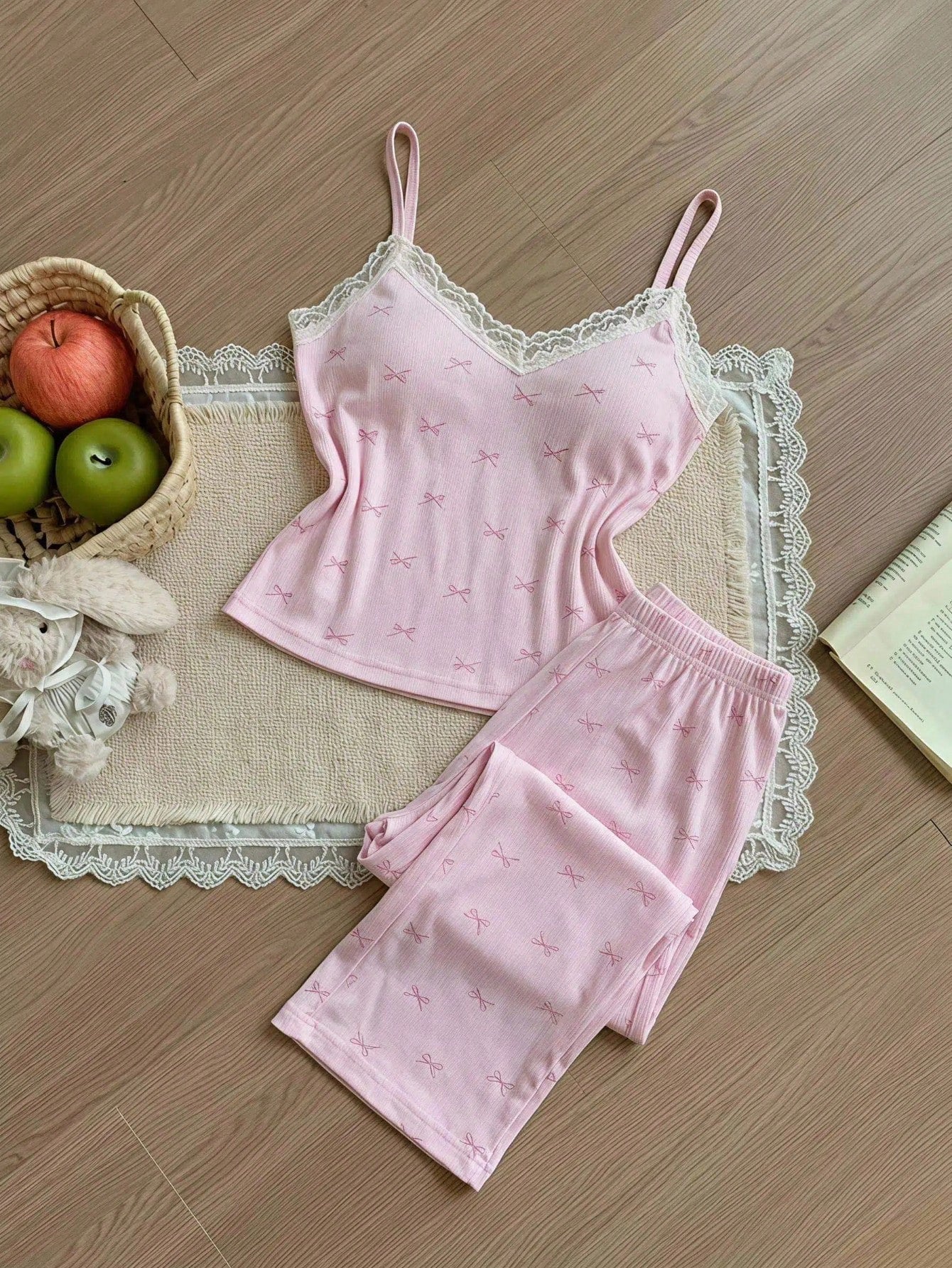 Gigi Two Piece Pajamas - Pink