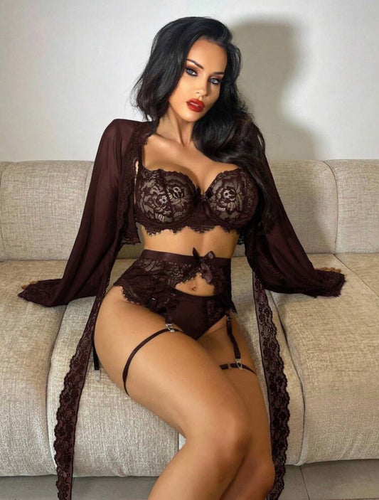 Ariana 4 Piece Lingerie