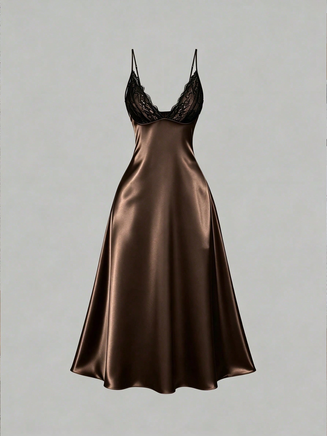Bronze Lace Night Gown