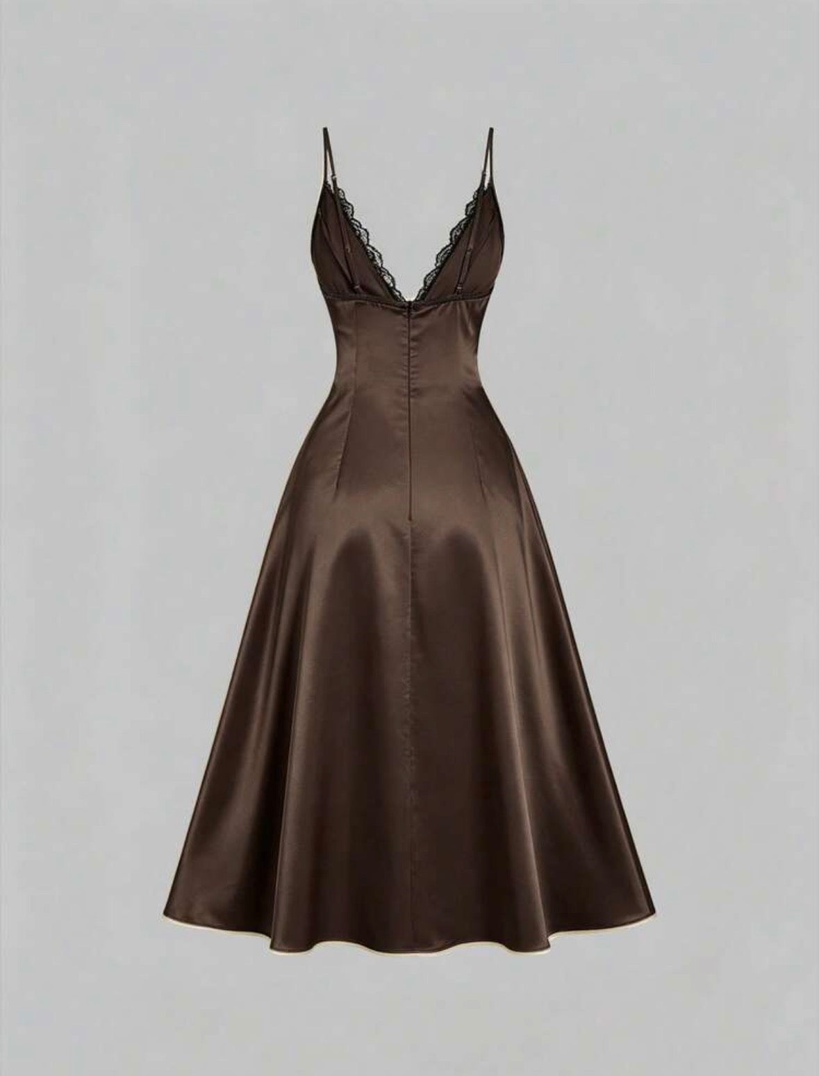 Bronze Lace Night Gown