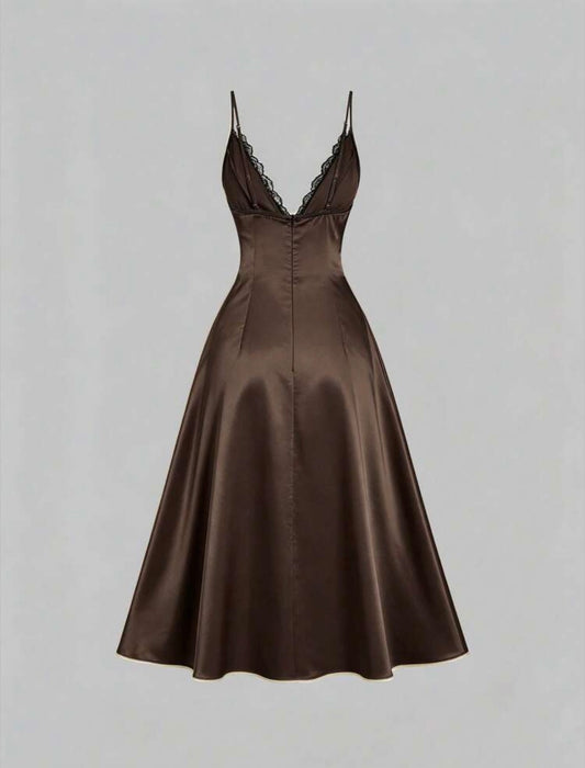 Bronze Lace Night Gown