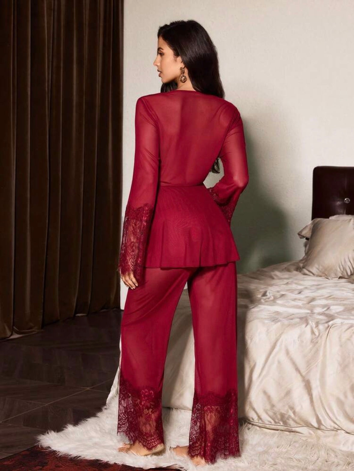 Ally Long Sleeve Night Gown Set