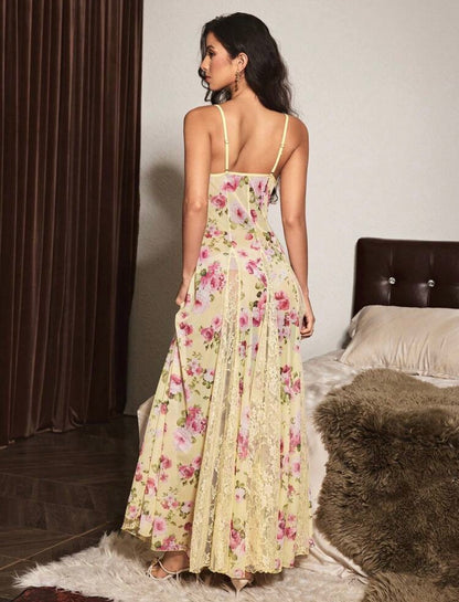 Kressia Floral Luxe Night Gown