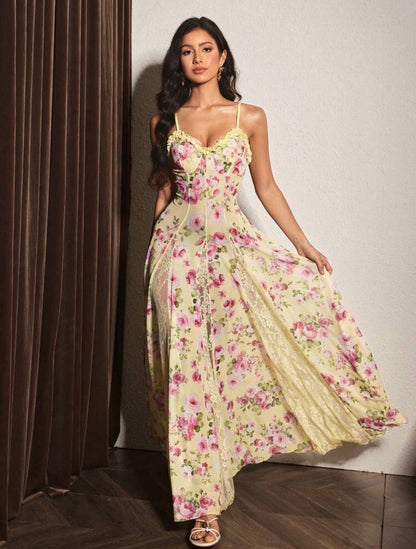 Kressia Floral Luxe Night Gown