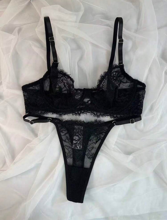 Basic Lingerie Set - Black