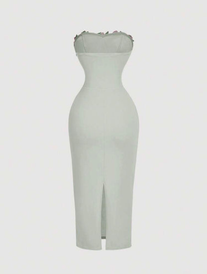 Isabelle Tube Embroidery Dress