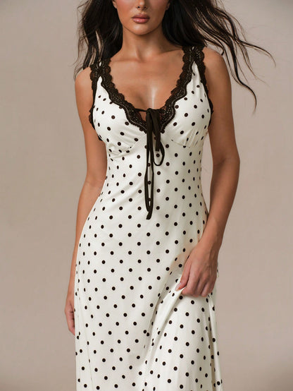 Lula Dotsie Comfort Dress - White