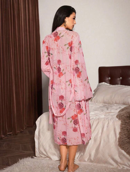 Rosie 3 Packs Pajamas + Gown Robe