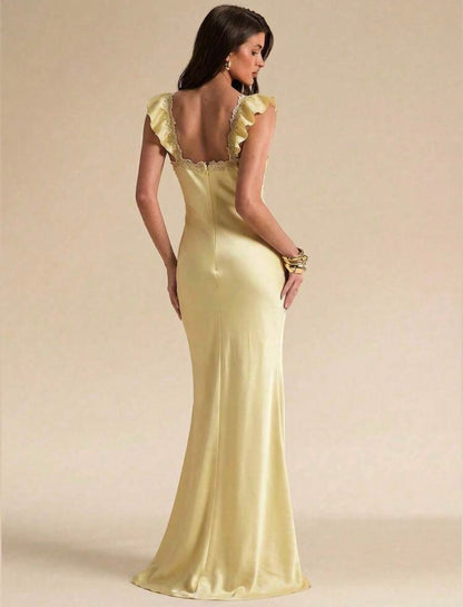 Astrid Silk Luxe Long Dress