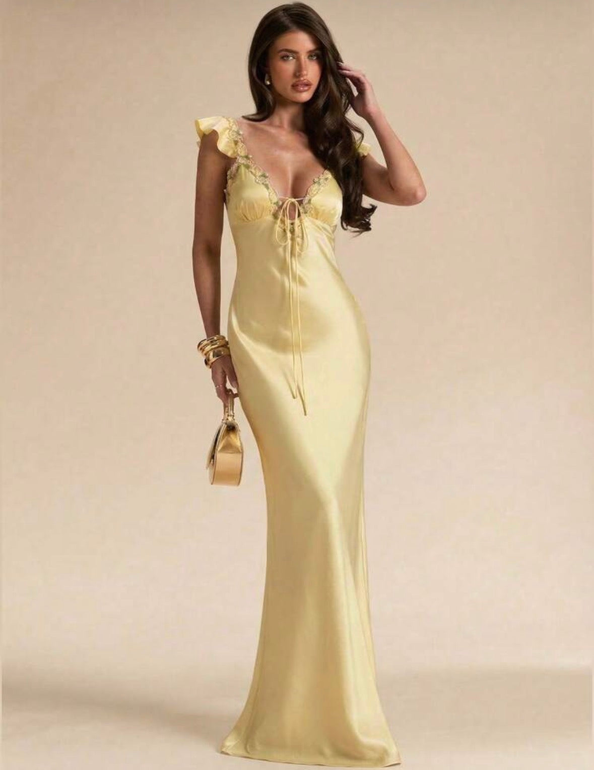 Astrid Silk Luxe Long Dress