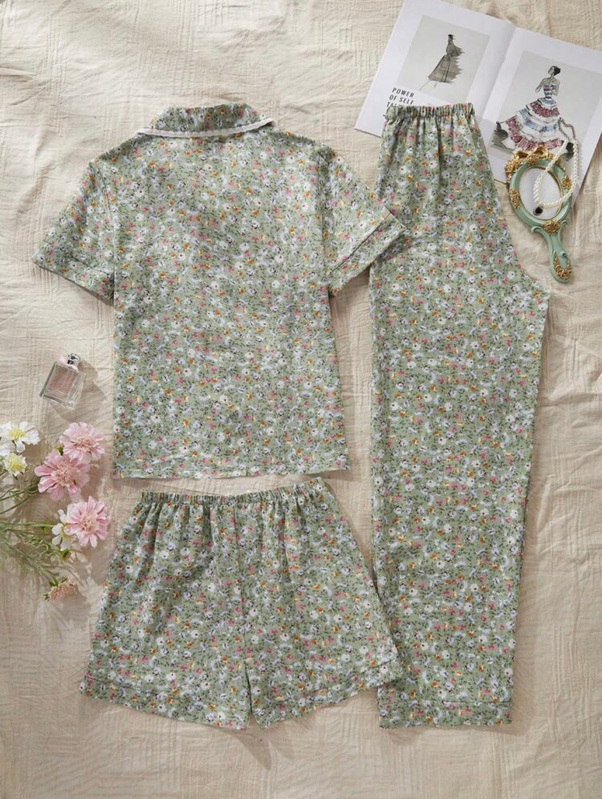 Valentina Floral 3 Packs Pajamas