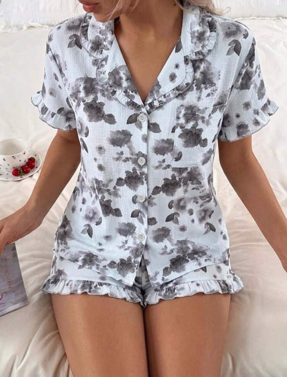 Cleo Floral Pajamas Set