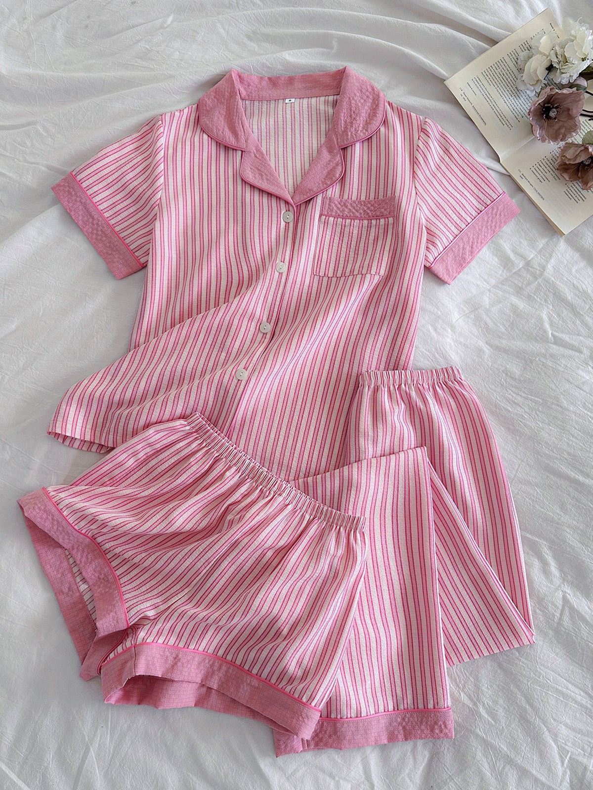 Hazel 3 Packs Pajamas Set - Pink