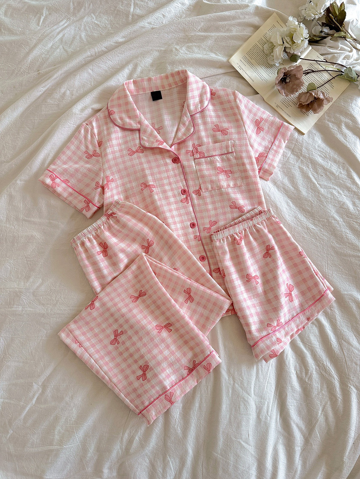 Snuggle 3 Packs Pajamas Set - Pink