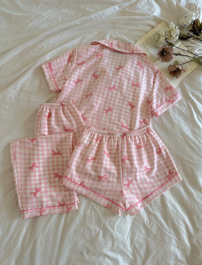 Snuggle 3 Packs Pajamas Set - Pink