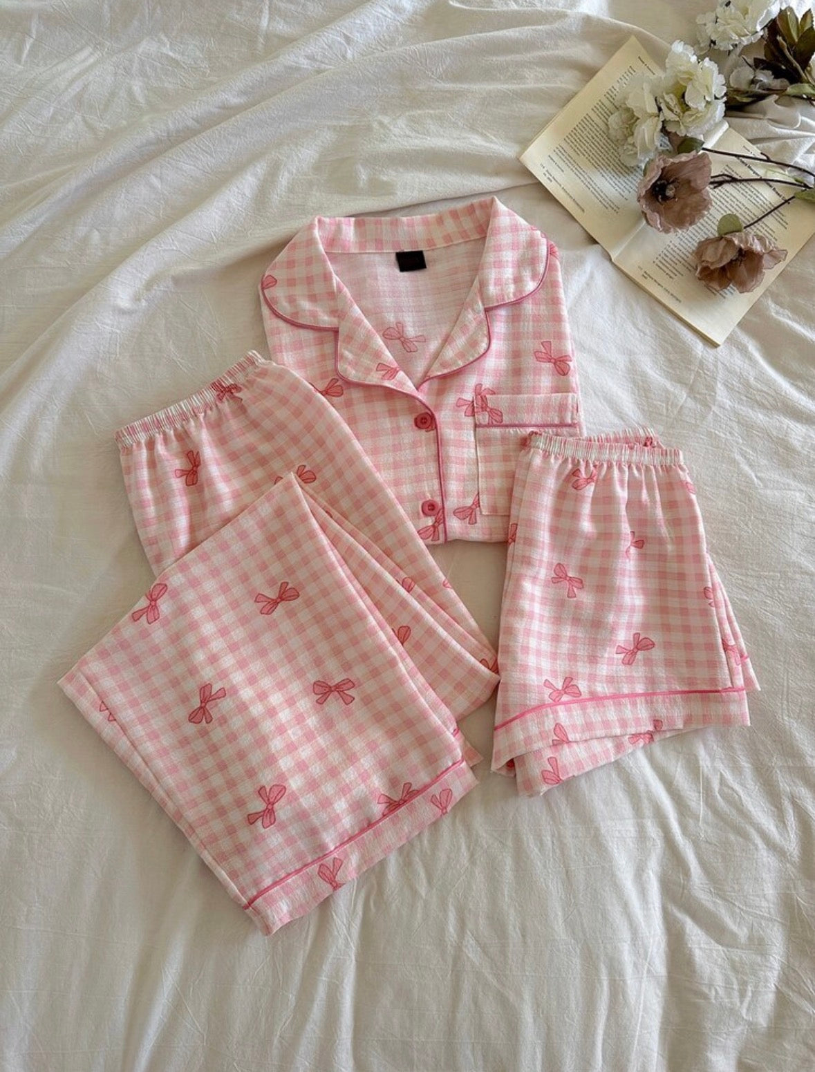 Snuggle 3 Packs Pajamas Set - Pink