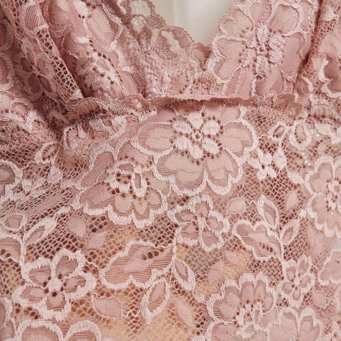 Noir Lace Pajamas Set - view 3