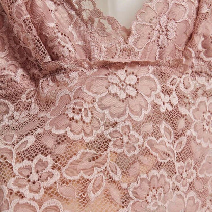 Noir Lace Pajamas Set - view 3