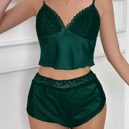 Zamrud Satin Lace Set - view 2